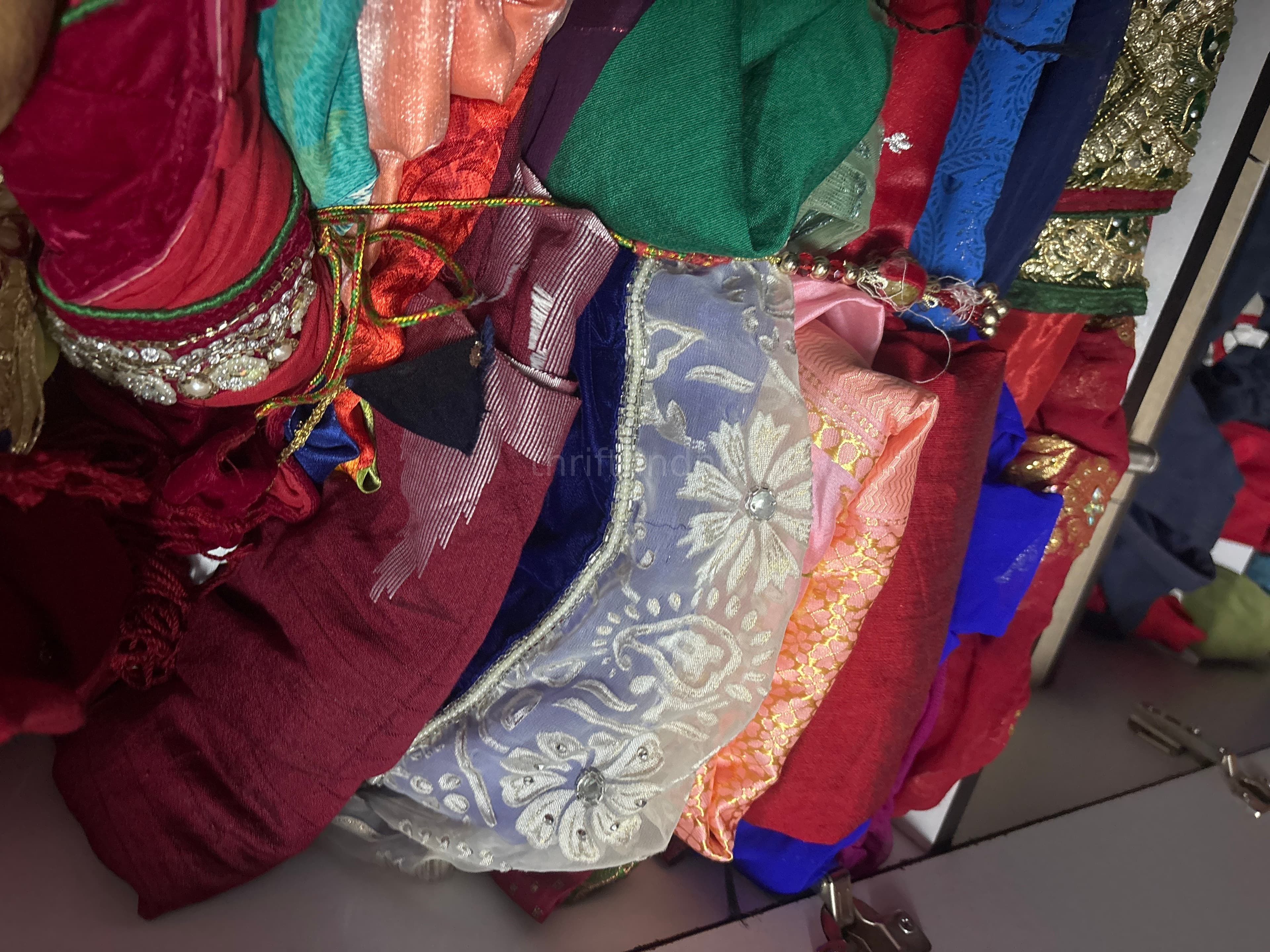 Saree and lehenga