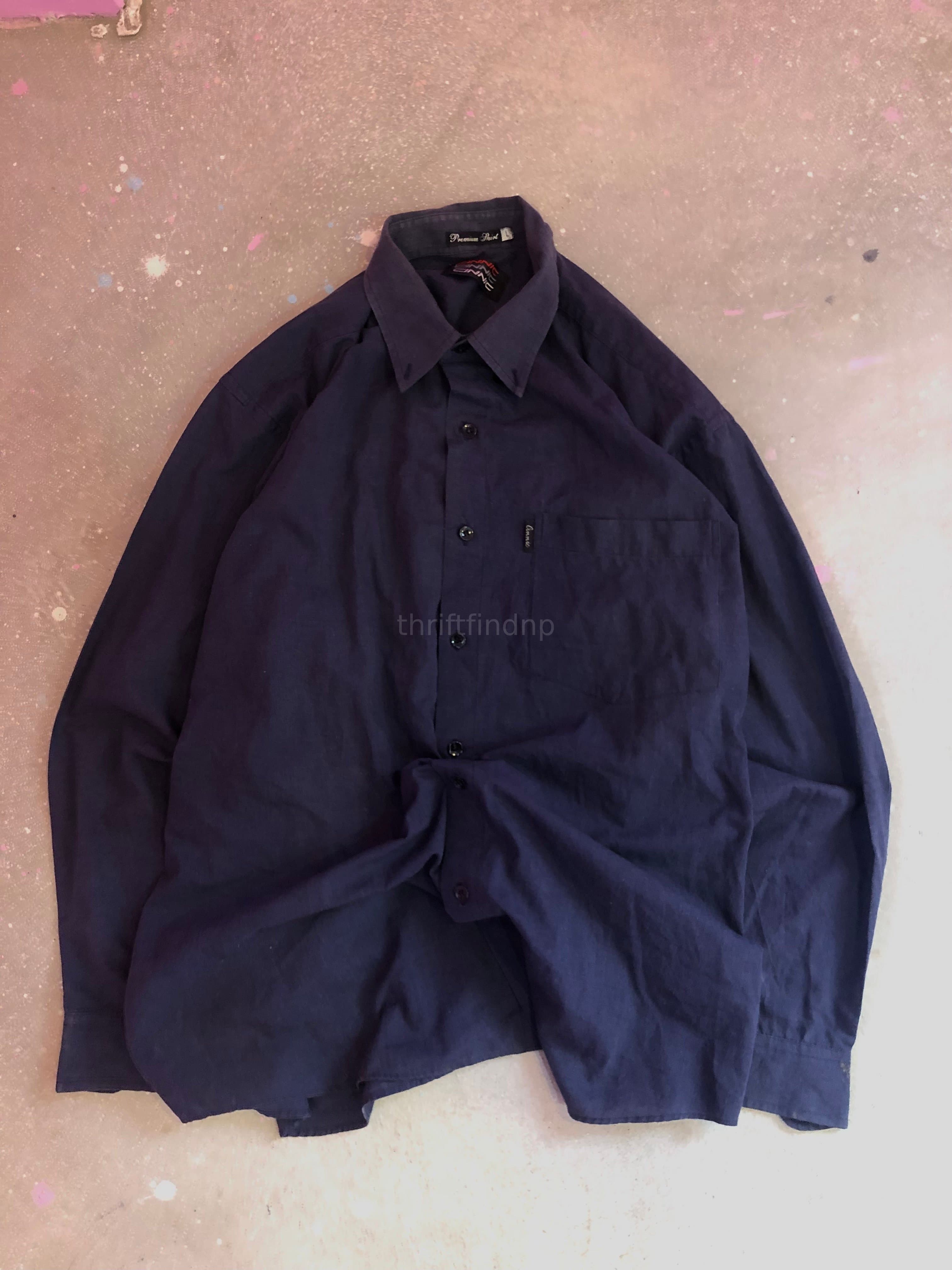 Blue linen